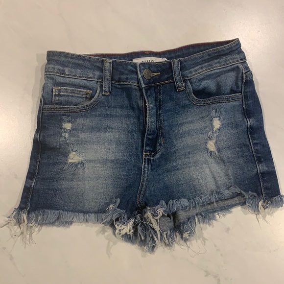 Cello Pants - Denim Shorts